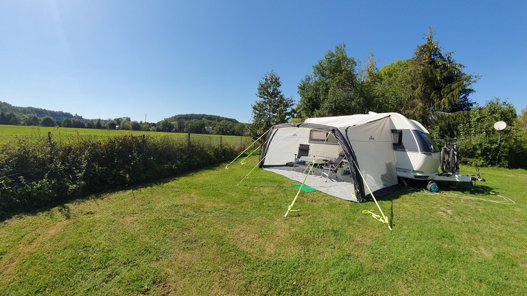 Camping an der Rudelsburg