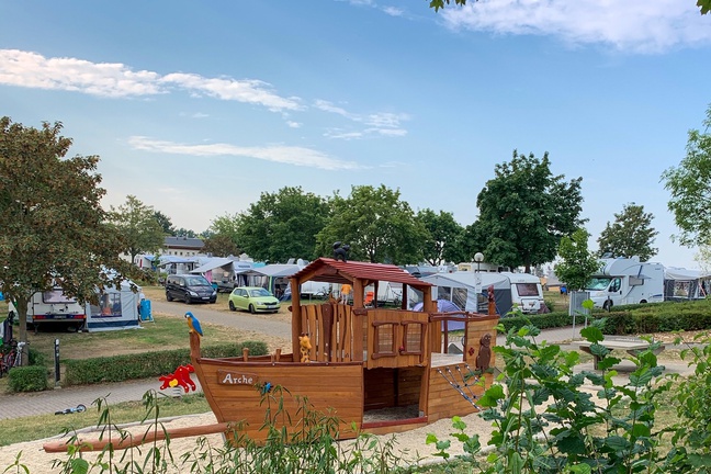 Talsperre Pöhl - Campingplatz Gunzenberg